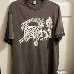 Men's RARE Death/ Metal band Xl Tee in Dark Gray